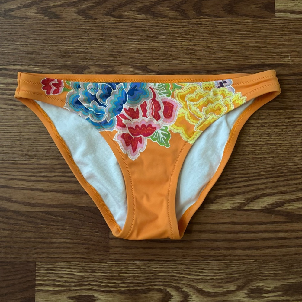 NWT Victoria’s Secret Floral Bikini Bottom Size Small
